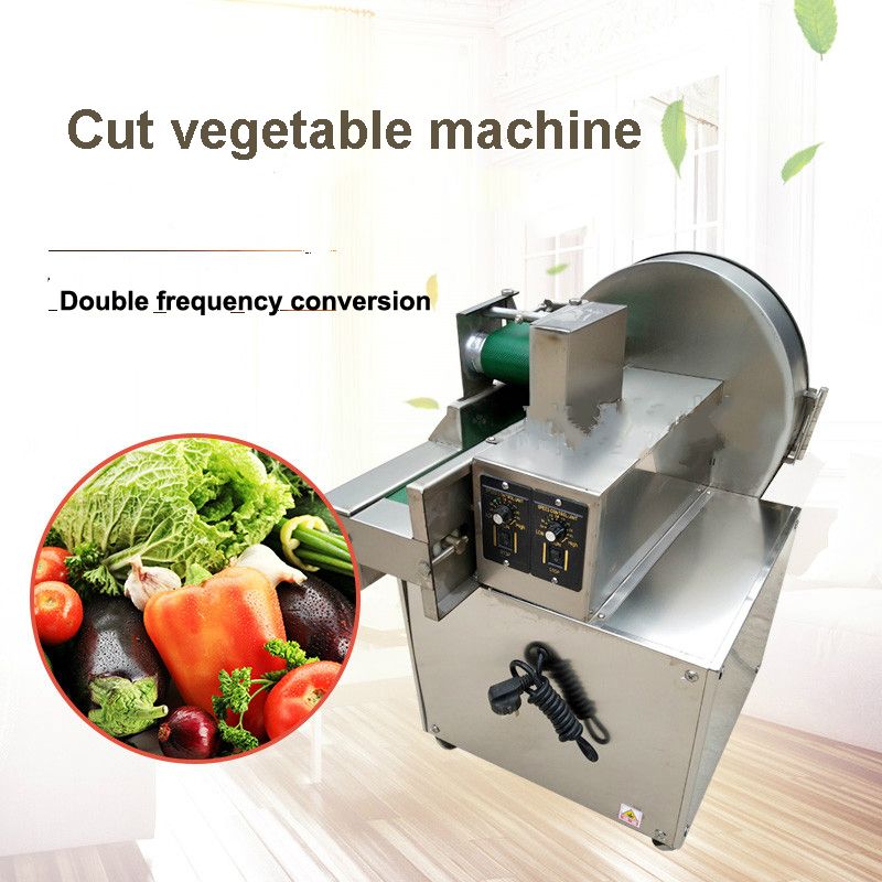Electric Vegetable Dicer and Slicer Machine Commercial Vegetable