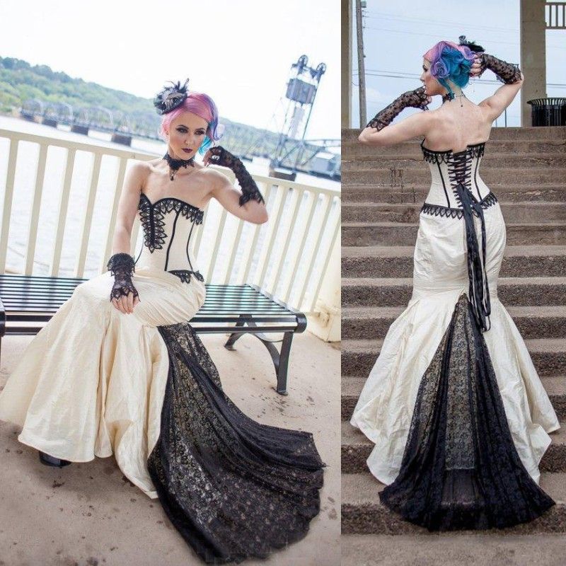steampunk wedding dress plus size