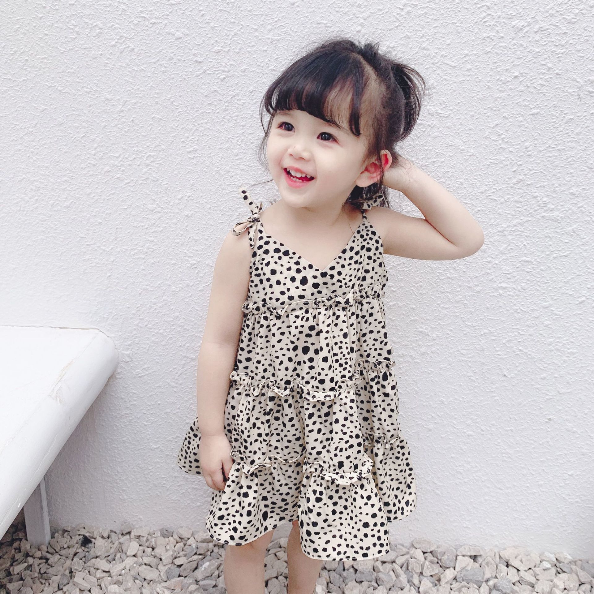baby leopard print dress
