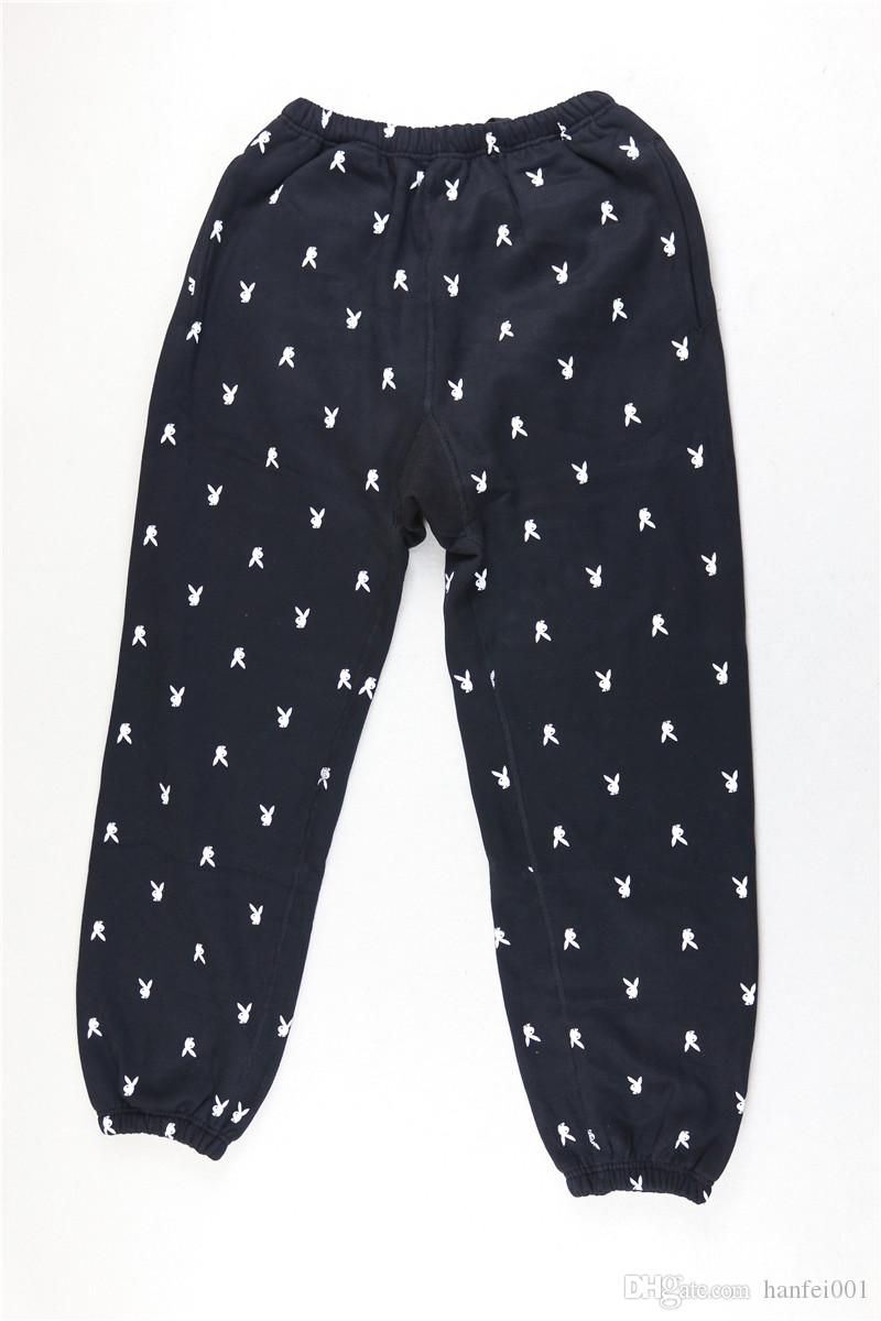 15FW Playboy X S Rabbit Pants Long Pants Jogger Pants Trousers Fashion ...