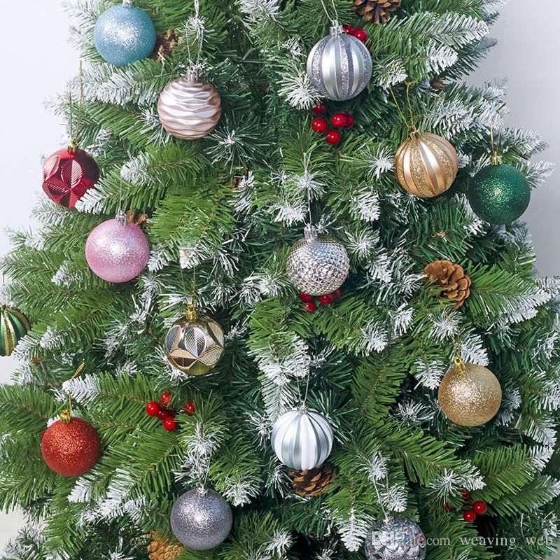 decorating a christmas ball ornament