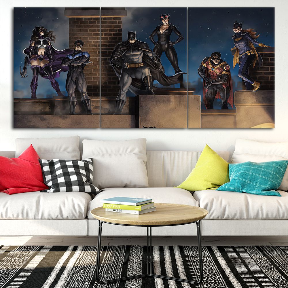 2020 Bat Family Art Poster Wall Art Prints Oil Painting On Canvas Picture Wall Painting For Living Room No Frame From Niartwork 28 71 Dhgate Com