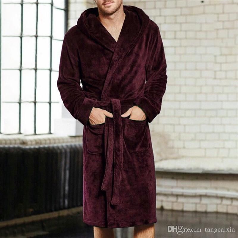 velvet bathrobe mens