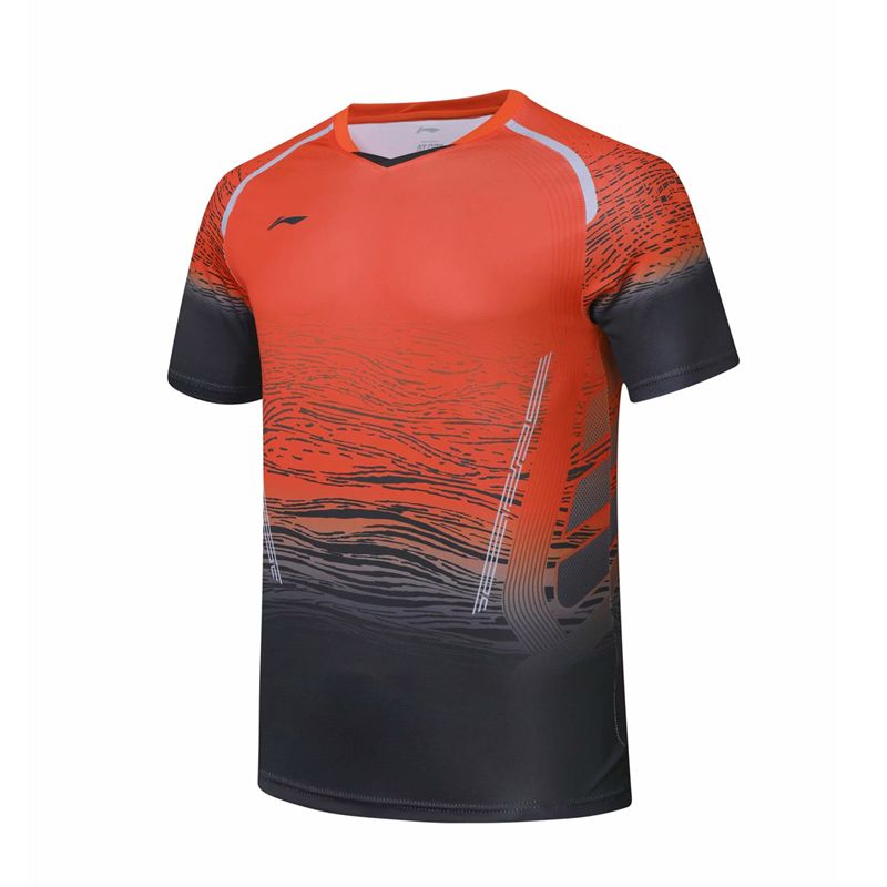 Hommes Orange Une Chemise