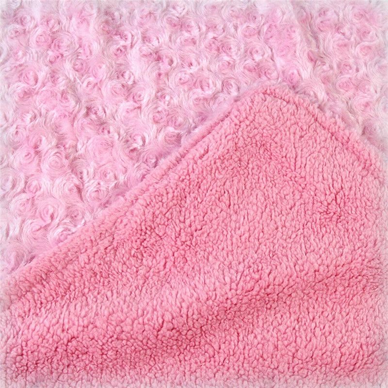 personalised pink blanket