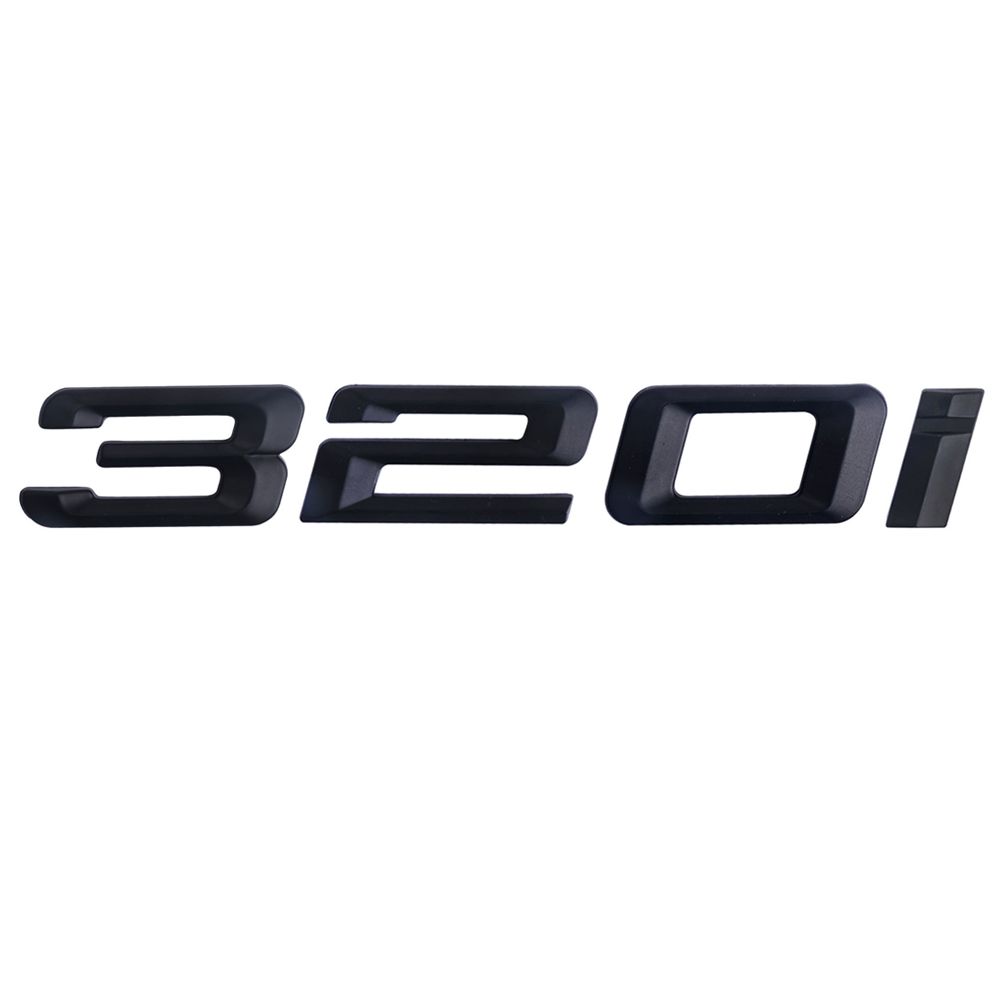 328i Black 320i 325i 328i 330i 335i Symbol Emblem Sticker Badges for Trunk Tailgate Bumper Decoration