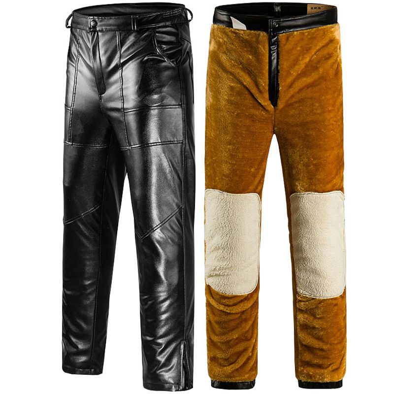 leather work pants