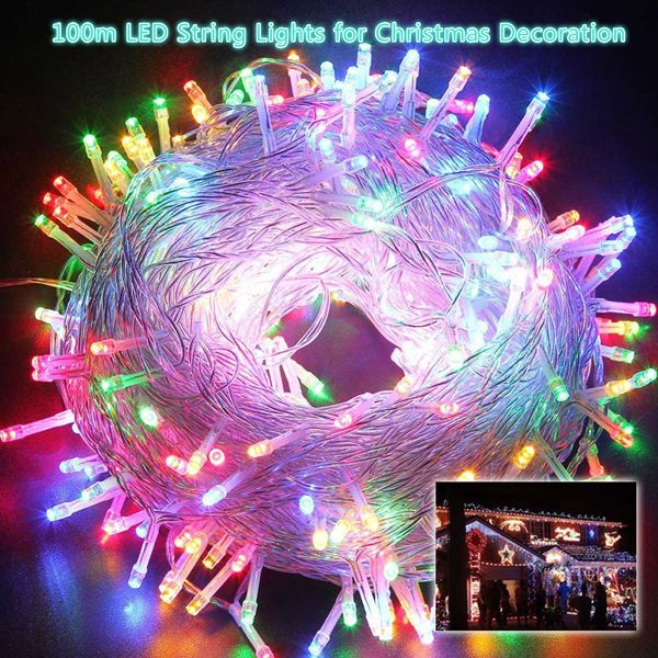 2019 Crazy Selling String Lights For Bedroom Indoor Led String Light Copper Wire 10 Meters 100 Leds String Lighting Exterior String Lights Clear
