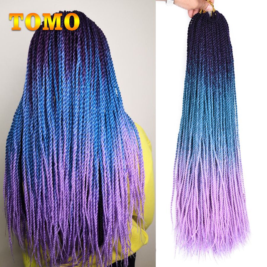 2019 Senegalese Twist Braid 24 Long Synthetic Crochet Hair