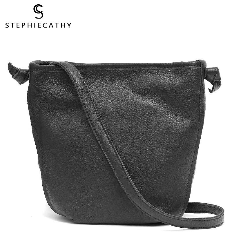 small black handbag with long strap