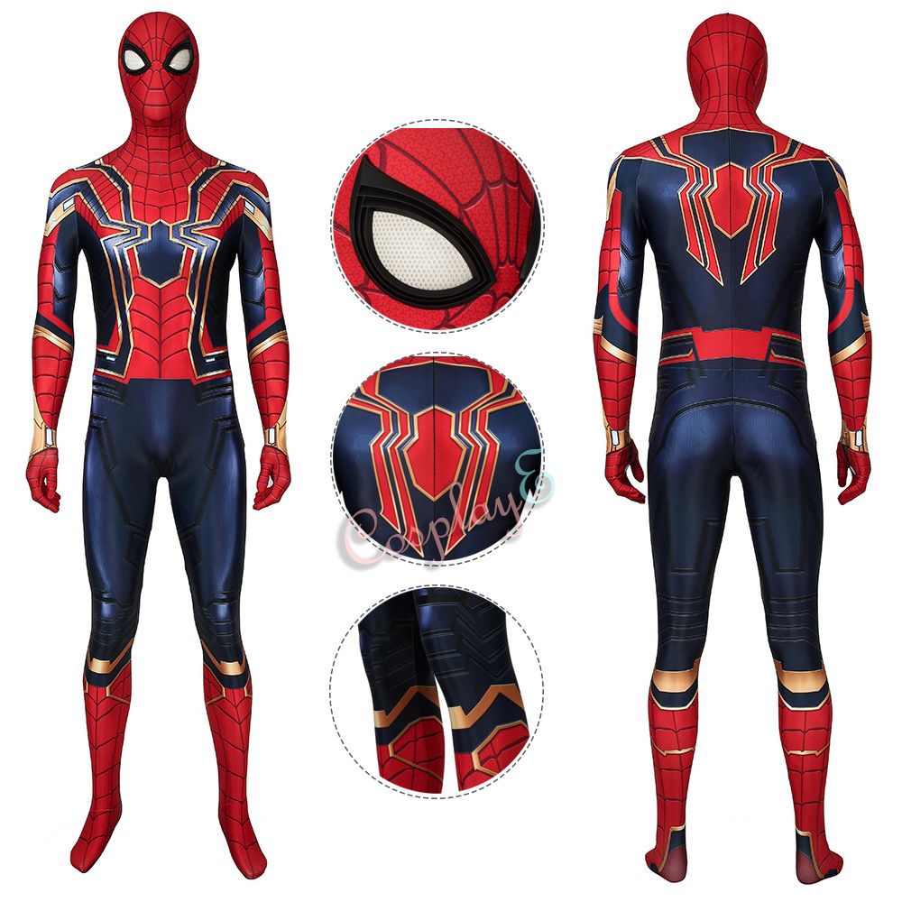 Hierro Spider Man Avengers: Final De Partida Traje De Cosplay De Peter  Parker Set Completo De 48,79 € | DHgate