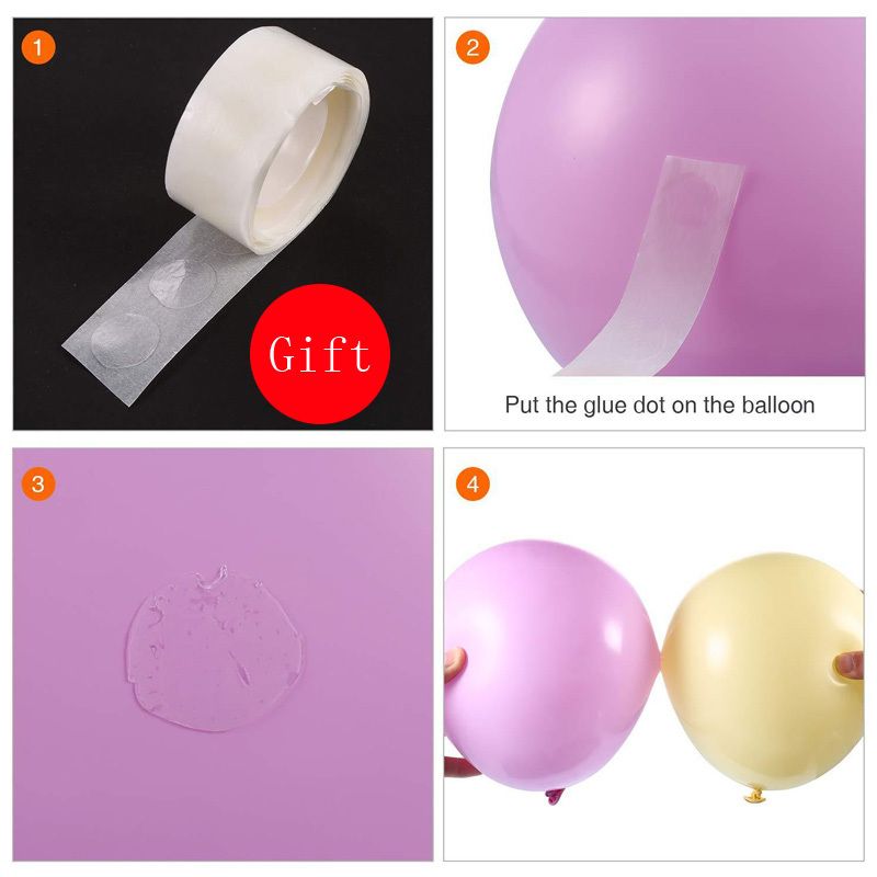 PartyWoo Balloon Garland Kit Chrome Gold & White, Macaron Pink Globos;  Perfect For Birthdays, Baby Showers, And Decorations T200612 From Xue009,  $17.23