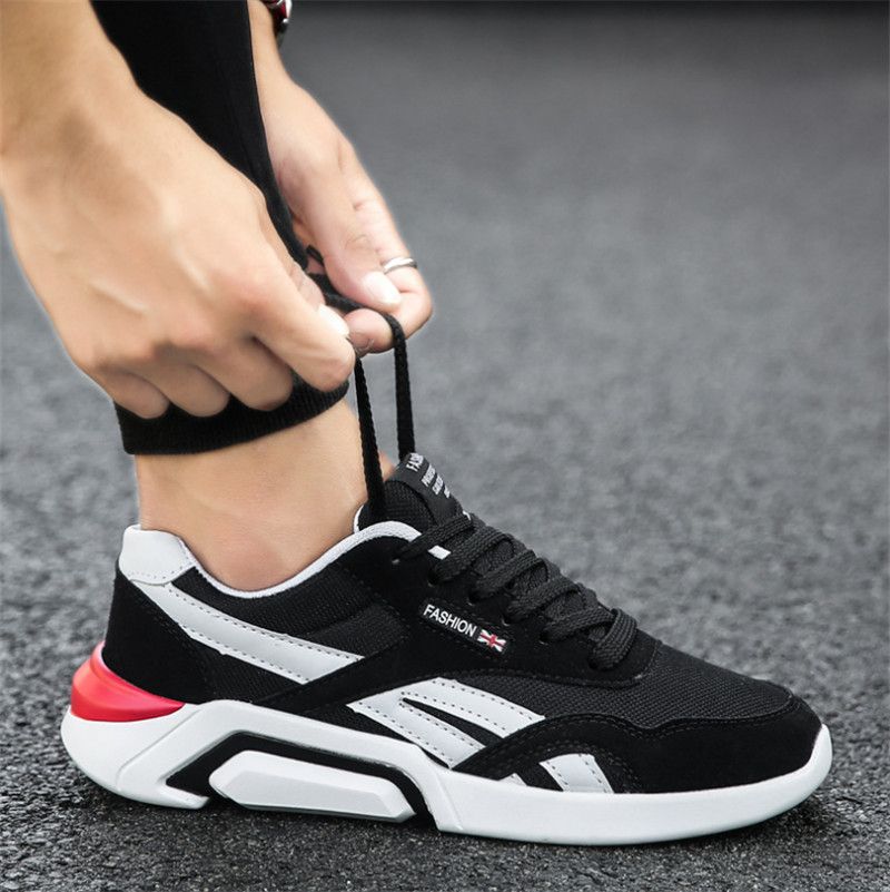 Breathable Sneakers Canvas Shoes Men 'S 