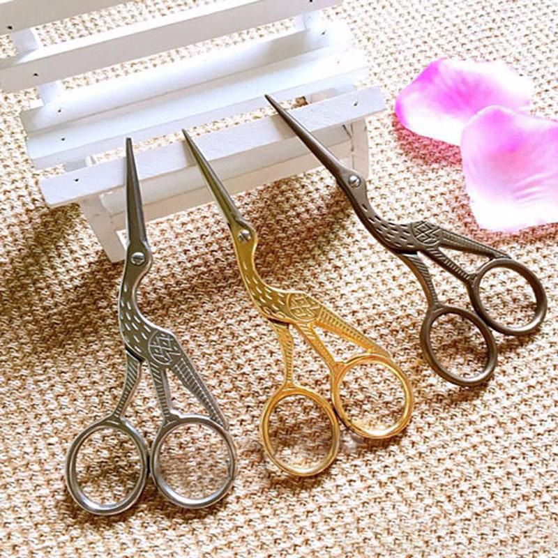 Vintage Scissors, Multifunctional Crane Colour Vintage Scissors