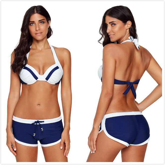 shorts bikini set