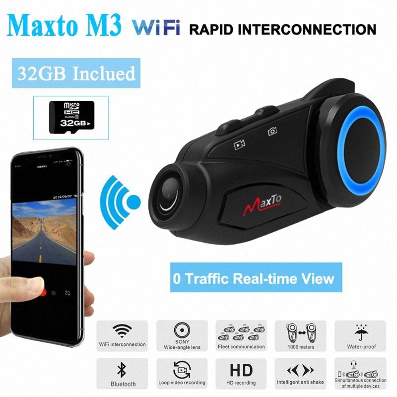 2020 Motorcycle Group 6 Riders Motorbike Bluetooth & WIFI