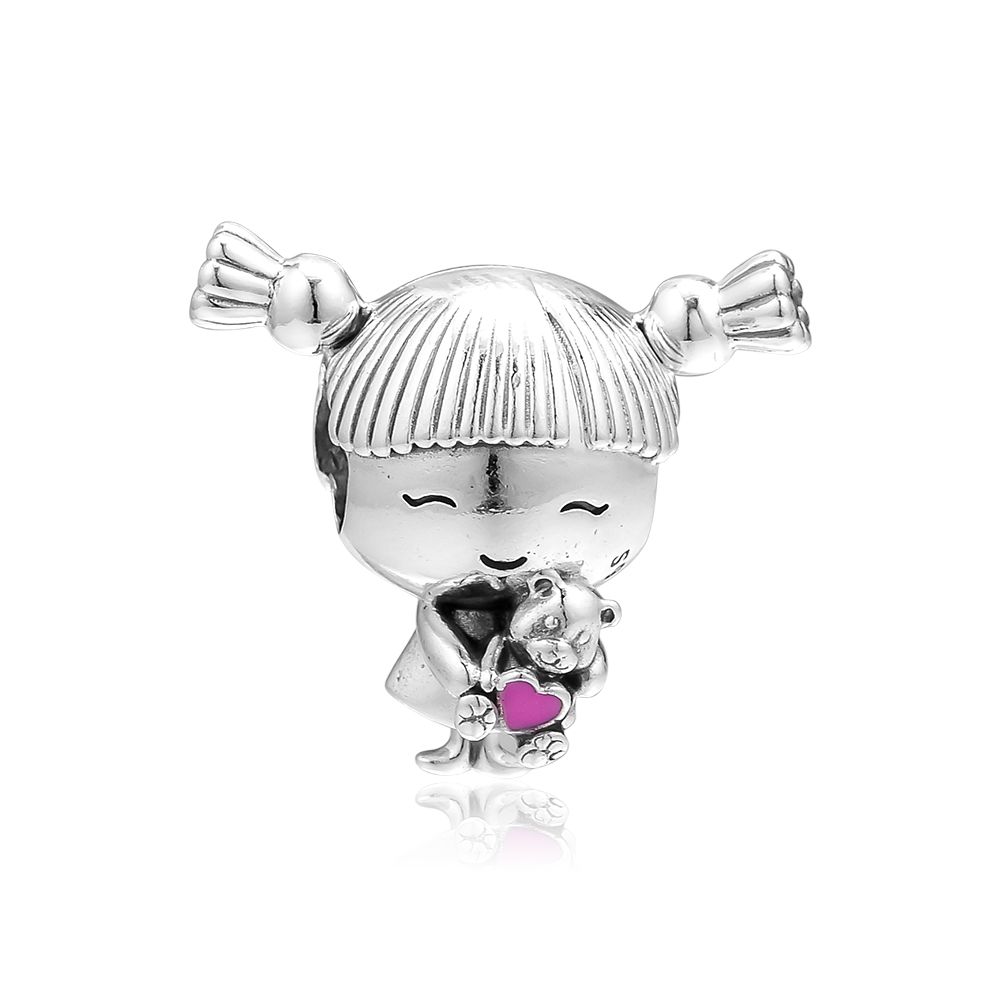 2020 Baby Girl Charm 925 Sterling Silver Fits For Pandora Style
