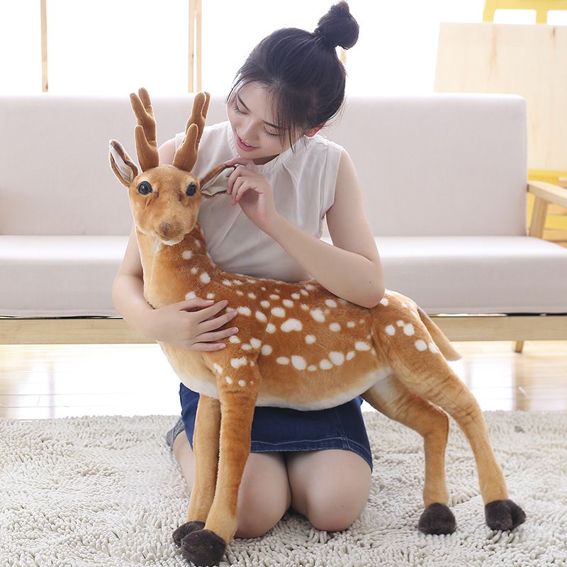 giant reindeer stuffed animal