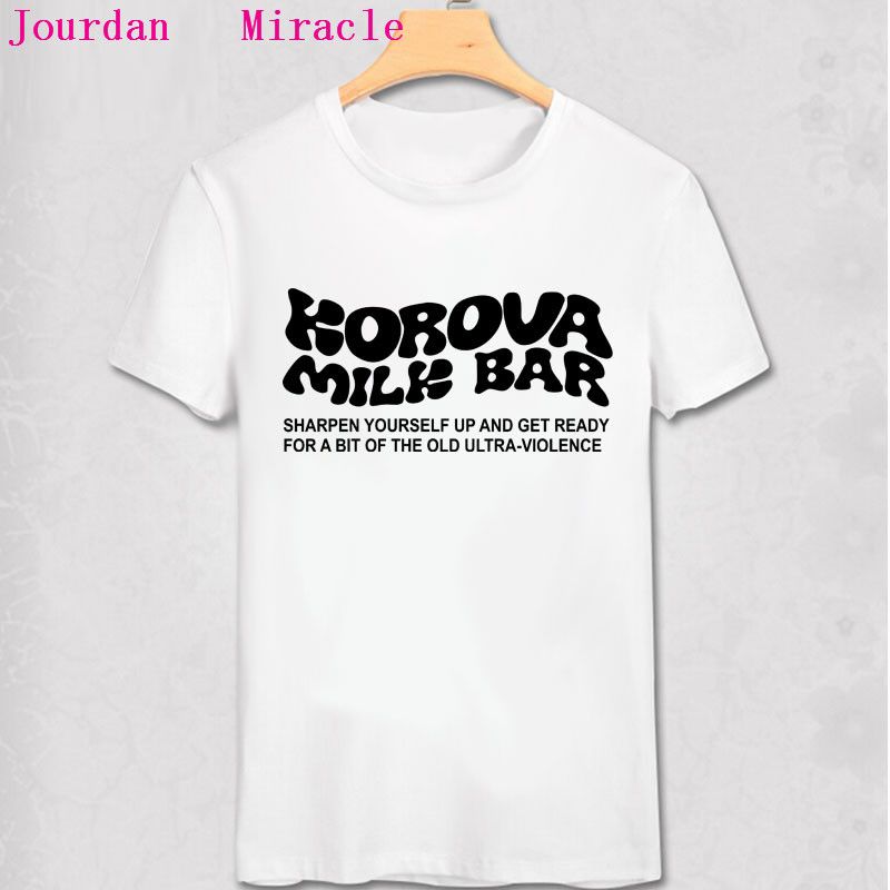Unofficial Retro Film Korova Milk Bar T-shirt Clockwork Orange Inspired NEW