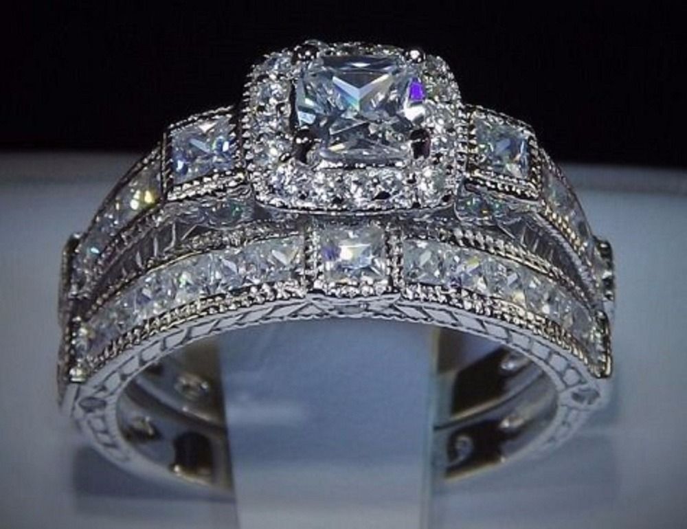 Classic Wedding Ring Set In Platinum Blue Nile