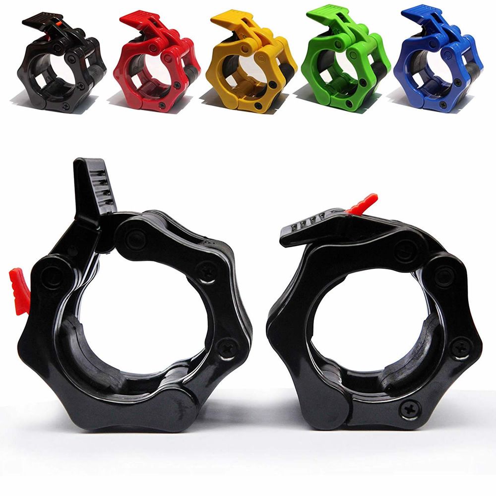 2 Inch(50mm) Olympic Weight Barbell Clamps, Quick Release for Women Strongman Fitness Training 2 Inch(50mm) Olympic Weight Barbell Clamps, Quick Release for Women Strongman Fitness Training