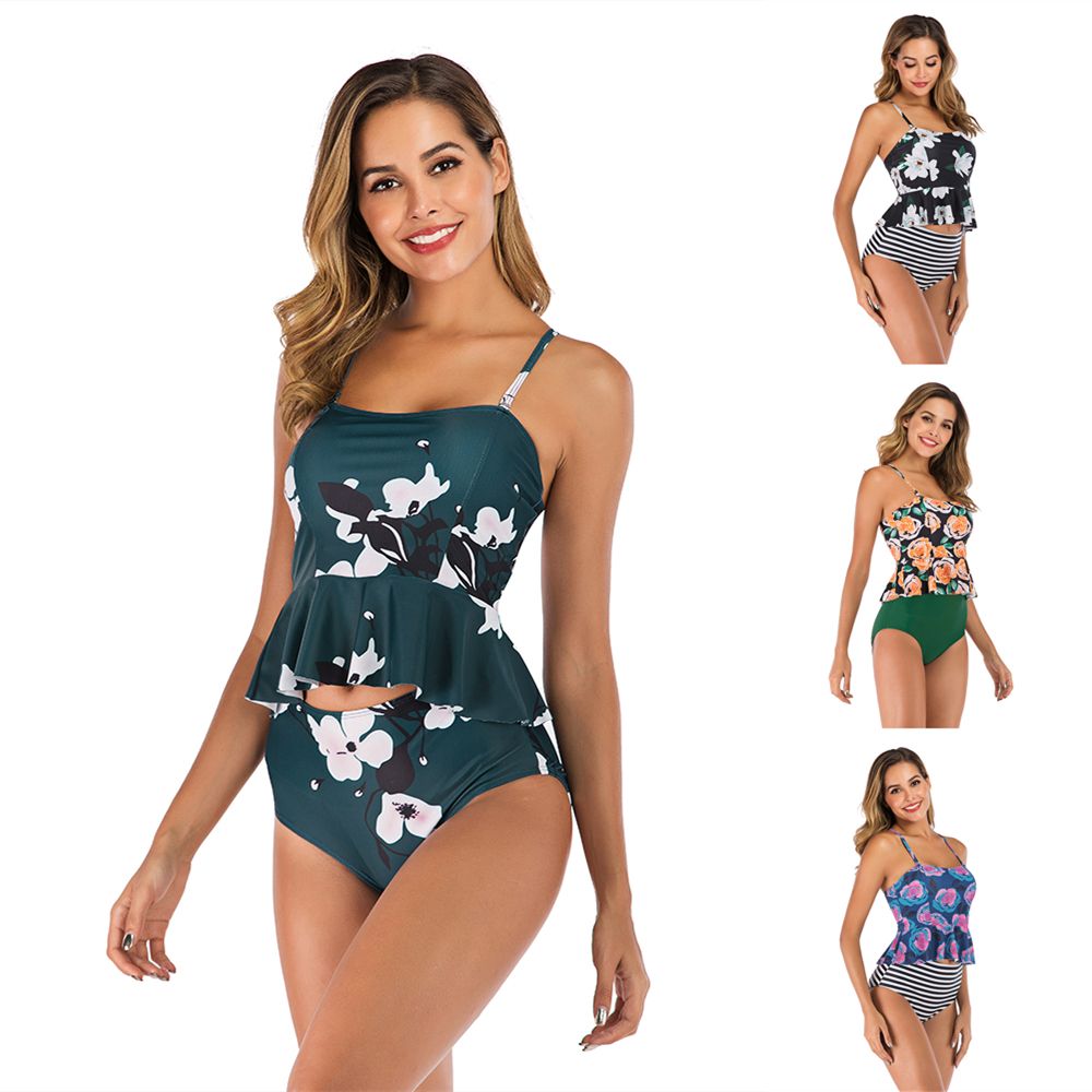 dark green swimwear