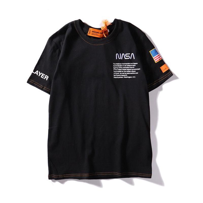 chocar La oficina fuegos artificiales NASA X Heron Preston Camiseta De Diseñador Para Hombre De Lujo De Verano De  Manga Corta Suelta Camisetas Casual Tops Camisas De 17,38 € | DHgate