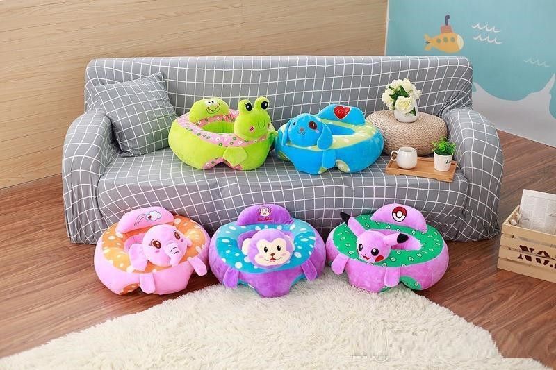 Compre Bebe Animal Dos Desenhos Animados Apoio Assento Sofa Bebe Aprendizagem Para Sentar Se Cadeira Confortavel Assento De Carro Travesseiro Almofada Brinquedos De Pelucia K0133 De Growvin 198 45 Pt Dhgate Com