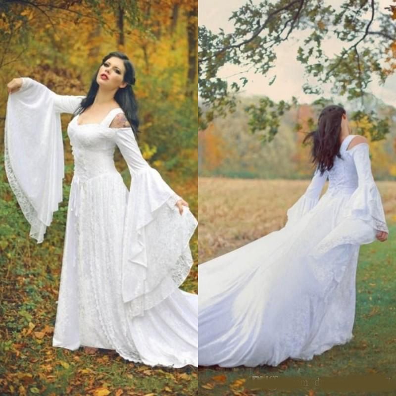 robe mariage medieval