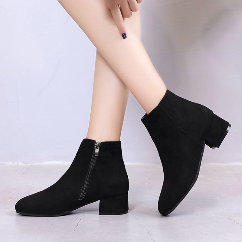 Botines con tacon pequeño Outlet