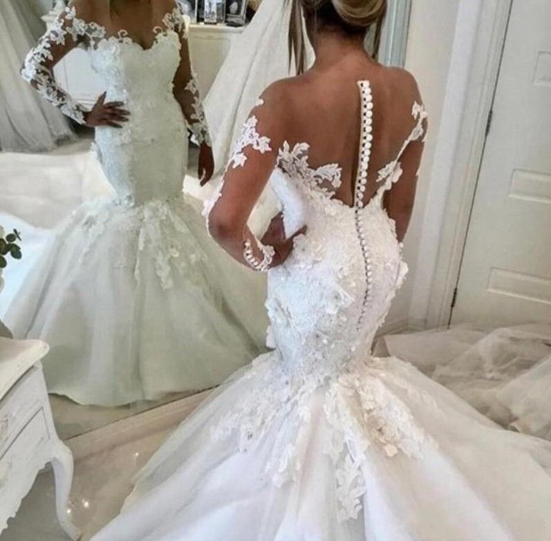 dhgate plus size wedding dresses