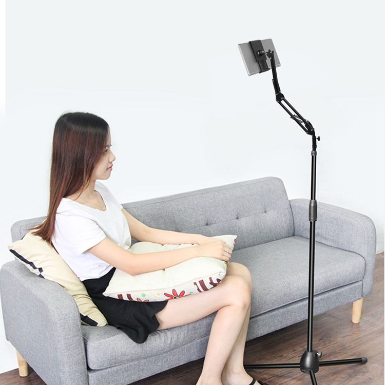 Flexible Arm Tablet Floor Stand Lazy Gooseneck Cell Phone Holder Flexible Arm Tablet Floor Stand Lazy Gooseneck Cell Phone Holder