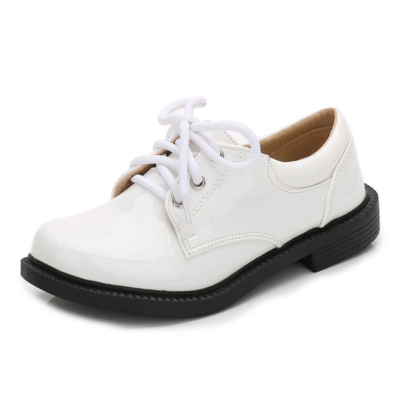 infant white patent leather shoes