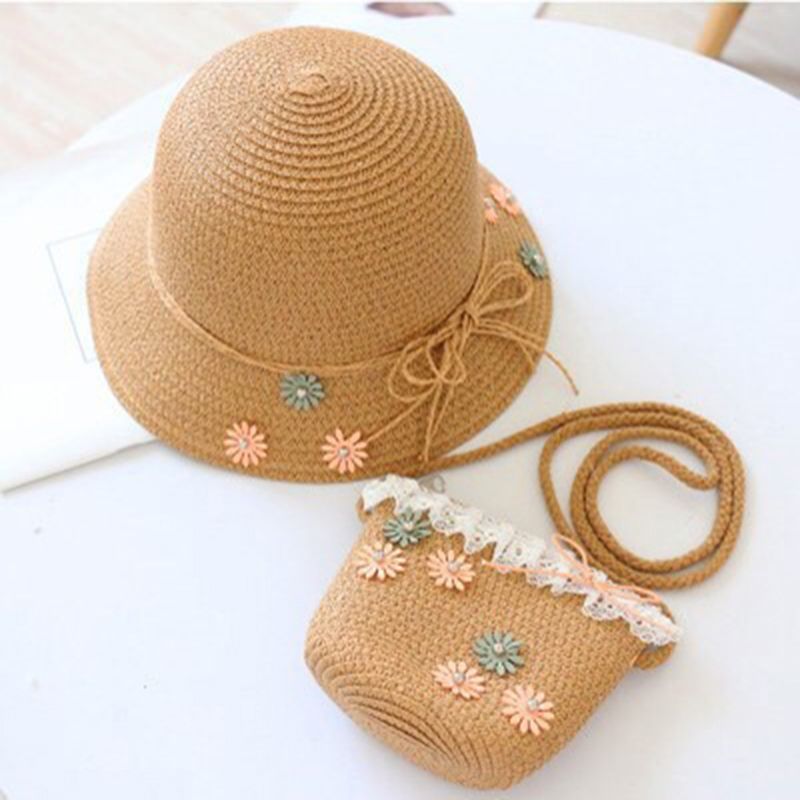 foldable straw hat