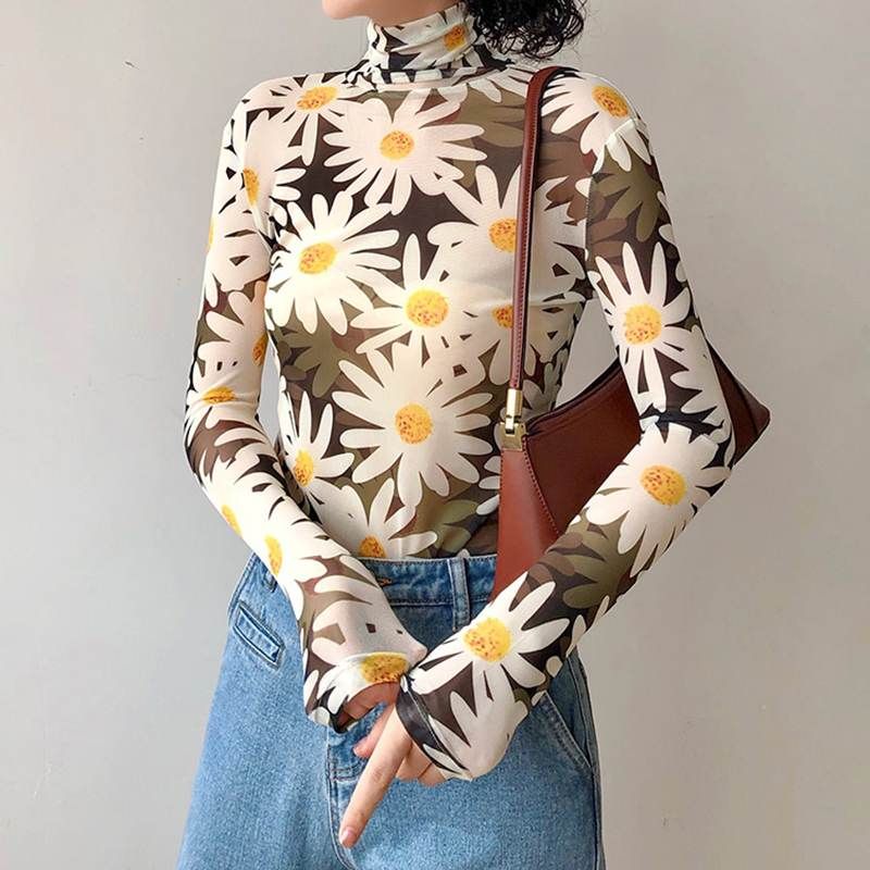 Verde Rayada floral de la vendimia ZANZEA Mujeres camiseta impresa Top blusa ocasional de vacaciones Verde Rayada floral de la vendimia ZANZEA Mujeres camiseta impresa Top blusa ocasional de vacaciones
