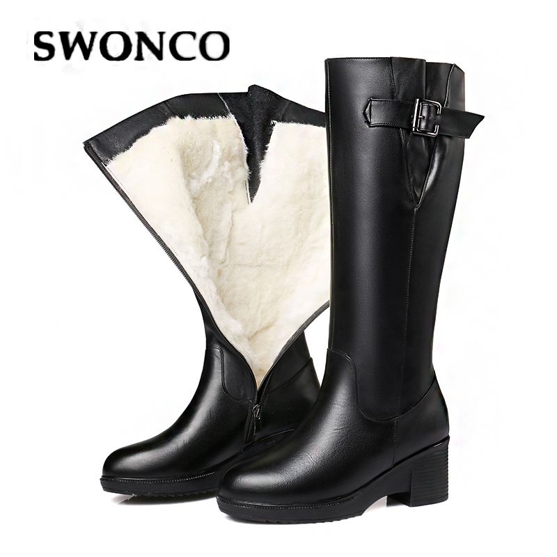 botas para dama de piel