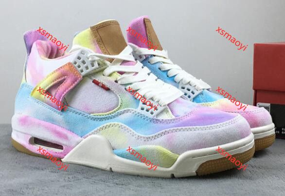 multicolor tennis shoes