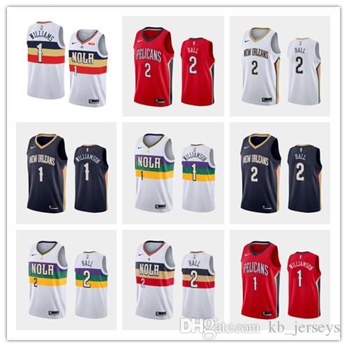 lonzo ball jersey pelicans