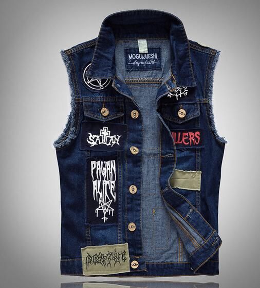 chalecos vaqueros para hombre