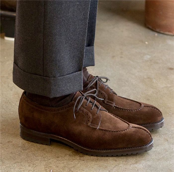 Zapato Vestir Ante Hombre | GERD | Envío y Devolución Gratis