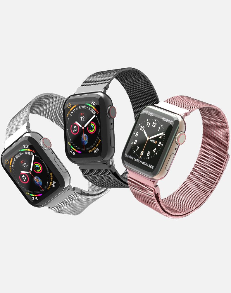 stainless steel iwatch 4