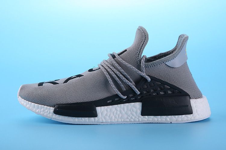 human race shoes grey