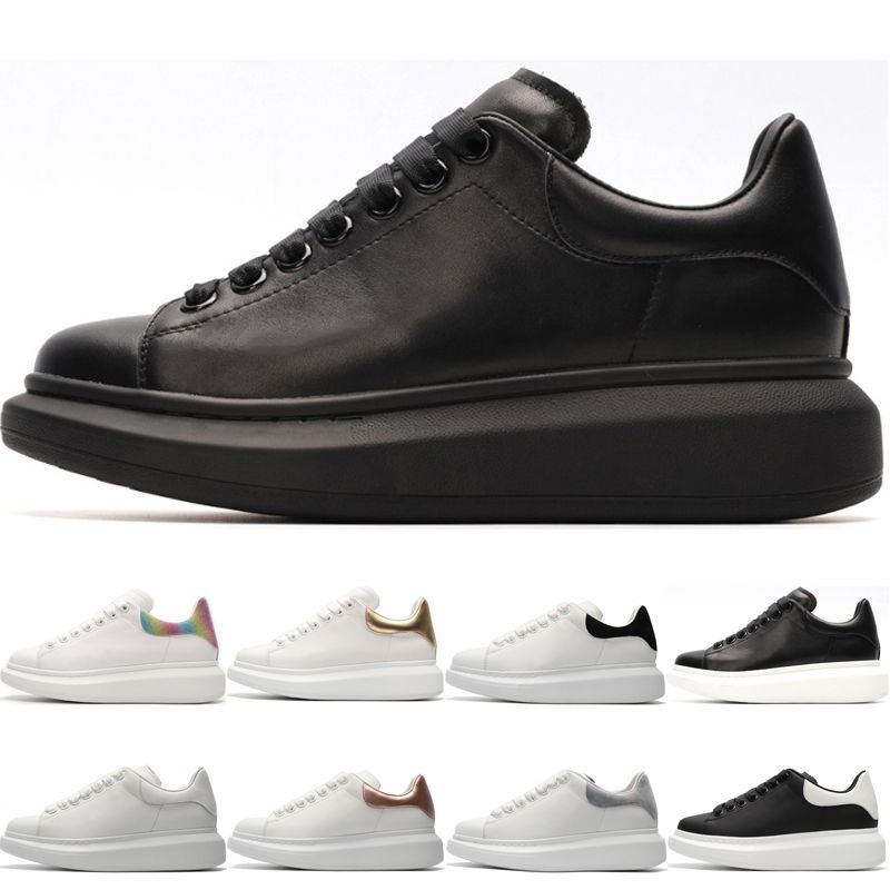 black leather trainers white sole mens