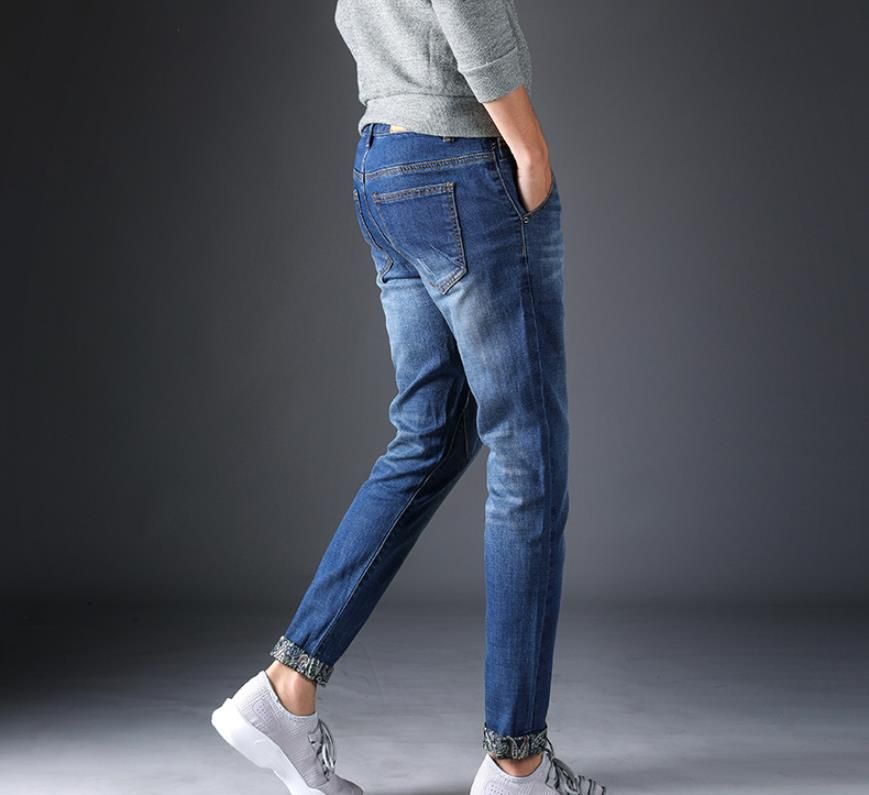 Compra 2021 Nuevo Mens Jeans Rotos Remiendo Barato Caliente De Los  Pantalones Vaqueros Del Agujero Recto Strech Diseñador Jeans De Algodón  Hombres Encuadre De Cuerpo Entero Azul Impreso Barato | Entrega Rápida