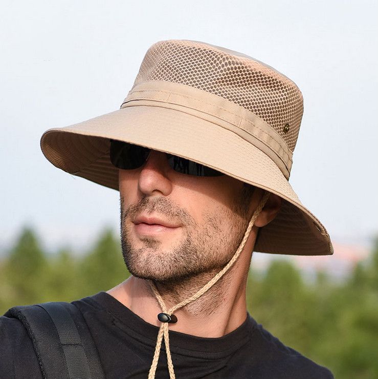 packable wide brim sun hat