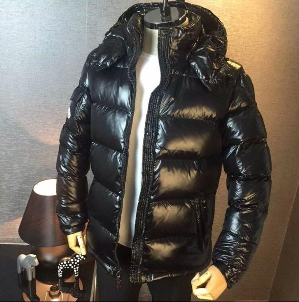 Moncler El hombre de la chaqueta de la abajo invierno espesa el breve