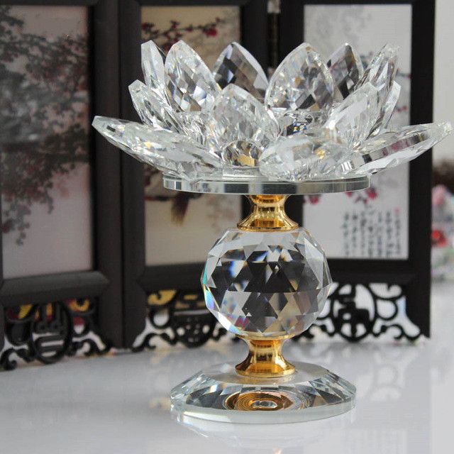 glass candle stand online