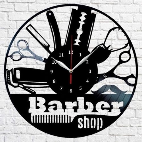 Satin Al Kuafor Berber Dukkani Vinil Kayit Duvar Saati Fani Sanat Ev Dekorasyonu Vintage Duvar Sanati En Iyi El Yapimi Hediyeler Boyut 12 Inc Renk Siyah Tl153 Tr Dhgate Com