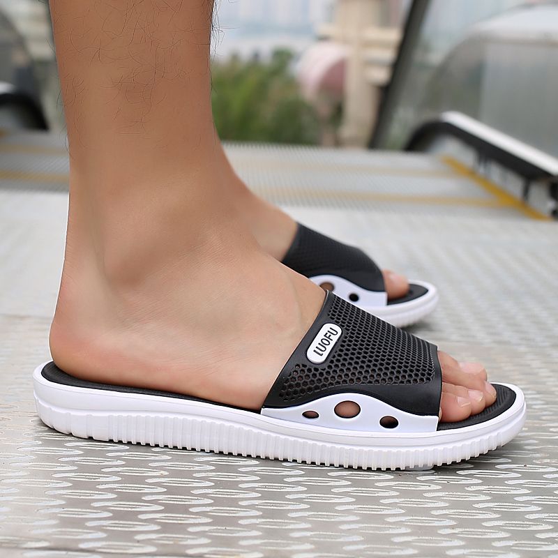 mens platform flip flops