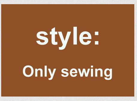 Only Sewing